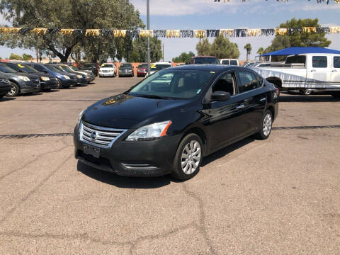 2014 Nissan Sentra for sale at Valley Auto Center in Phoenix AZ