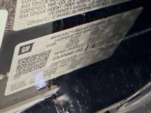 2020 Chevrolet Silverado 1500