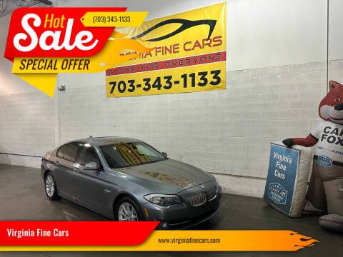 2011 BMW 5 Series for sale at Virginia Fine Cars in Chantilly VA