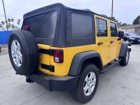 2015 Jeep Wrangler Unlimited Sport