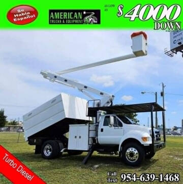 2013 Ford F-750 Super Duty for sale at American Trucks and Equipment in Hollywood FL