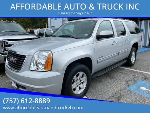 2011 GMC Yukon XL for sale at AFFORDABLE AUTO & TRUCK INC in Virginia Beach VA