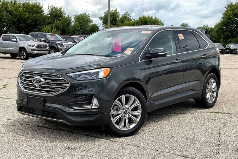 Used 2022 Ford Edge Titanium with VIN 2FMPK4K92NBA73903 for sale in Montevideo, Minnesota