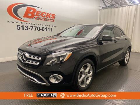 2019 Mercedes-Benz GLA for sale at Becks Auto Group in Mason OH