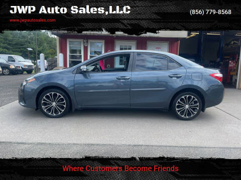 2015 Toyota Corolla for sale at JWP Auto Sales,LLC in Maple Shade NJ