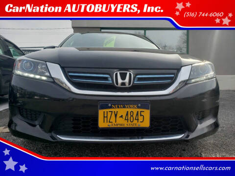 2015 Honda Accord Hybrid for sale at CarNation AUTOBUYERS Inc. in Rockville Centre NY
