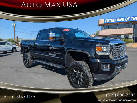 2015 GMC Sierra 3500HD for sale at Auto Max USA in Yakima WA