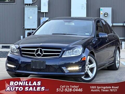2014 Mercedes-Benz C-Class for sale at Bonillas Auto Sales in Austin TX