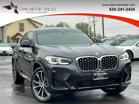 2022 BMW X4 for sale at Star Motor Sales in Downers Grove IL