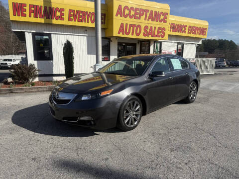 2013 Acura TL for sale at Acceptance Auto Sales in Lithia Springs GA