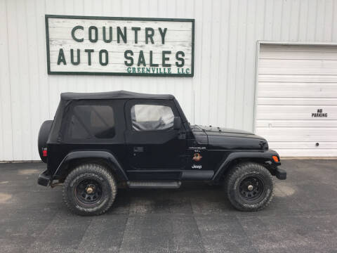 1997 Jeep Wrangler for sale at COUNTRY AUTO SALES LLC in Greenville OH