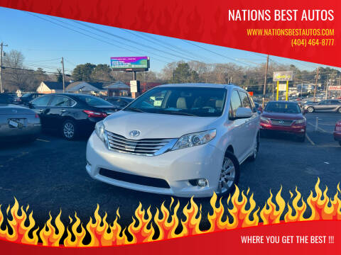 2014 Toyota Sienna for sale at Nations Best Autos in Decatur GA