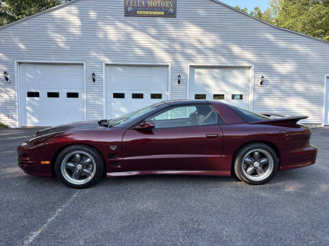 2002 Pontiac Firebird for sale at Cella  Motors LLC - Cella Motors LLC in Auburn NH