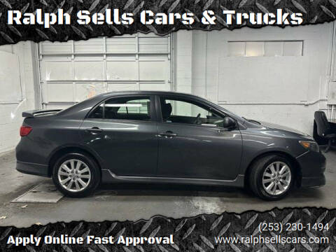 2009 Toyota Corolla for sale at Ralph Sells Cars & Trucks in Puyallup WA