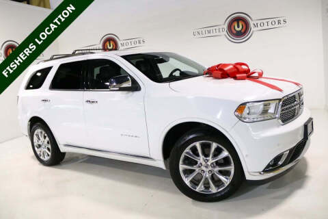 2020 Dodge Durango for sale at Unlimited Motors in Fishers IN
