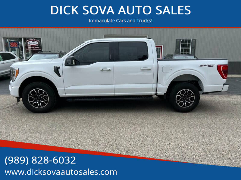 2022 Ford F-150 for sale at DICK SOVA AUTO SALES in Shepherd MI