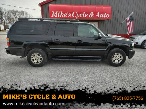 2004 Chevrolet Suburban for sale at MIKE'S CYCLE & AUTO in Connersville IN