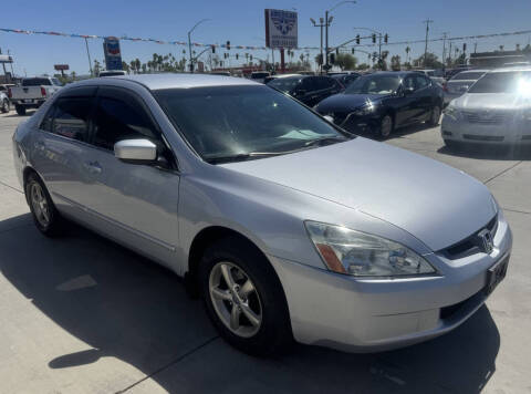 2004 Honda Accord for sale at AMERICAN AUTO & TRUCK SALES LLC in Yuma AZ