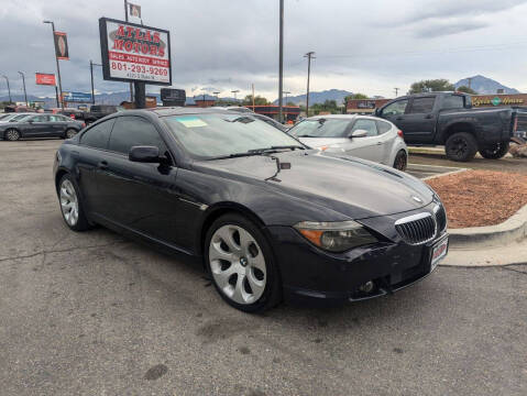 2007 BMW 6 Series for sale at ATLAS MOTORS INC in Salt Lake City UT