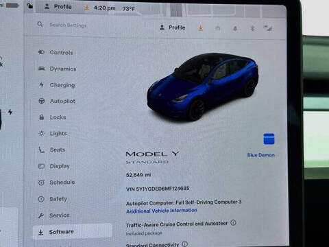 2021 Tesla Model Y Standard Range