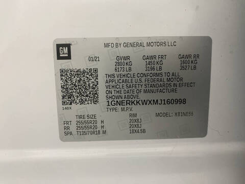 2021 Chevrolet Traverse Premier