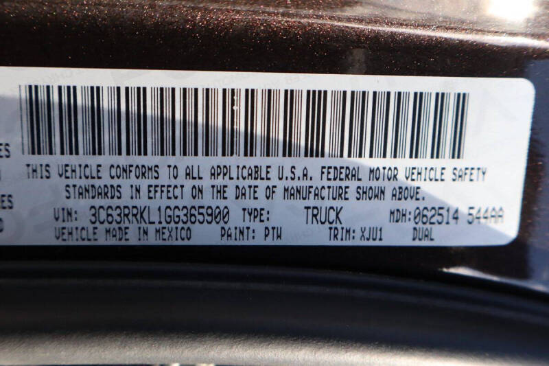 2016 RAM 3500 Laramie Longhorn