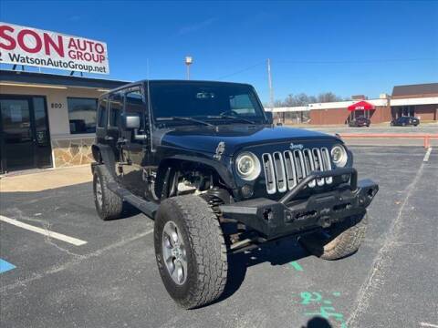 2017 Jeep Wrangler Unlimited for sale at Credit Connection Sales in Fort Worth TX