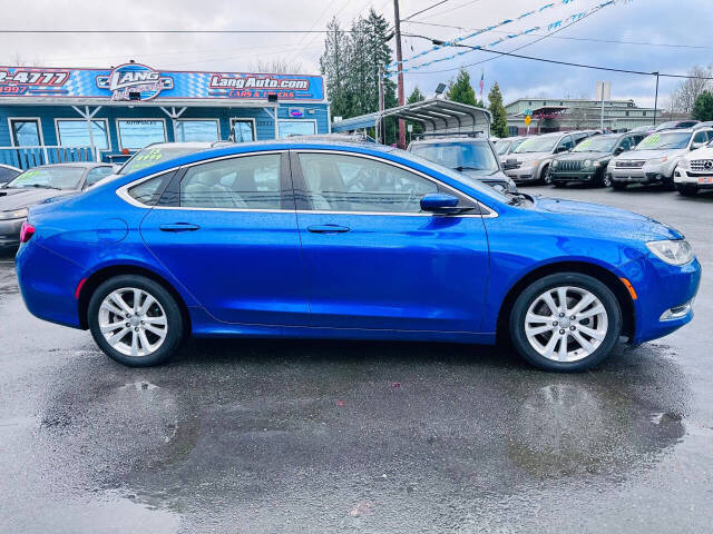 2015 Chrysler 200 for sale at Lang Autosports in Lynnwood, WA