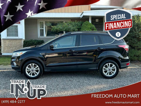 2018 Ford Escape for sale at Freedom Auto Mart in Bellevue OH