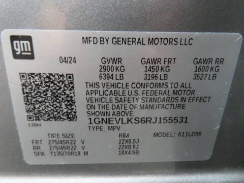 2024 Chevrolet Traverse RS