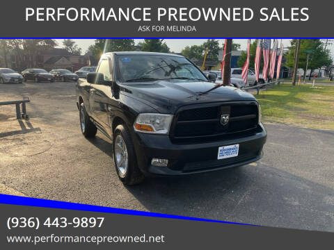 2012 RAM 1500 for sale at PERFORMANCE PREOWNED SALES in Conroe TX