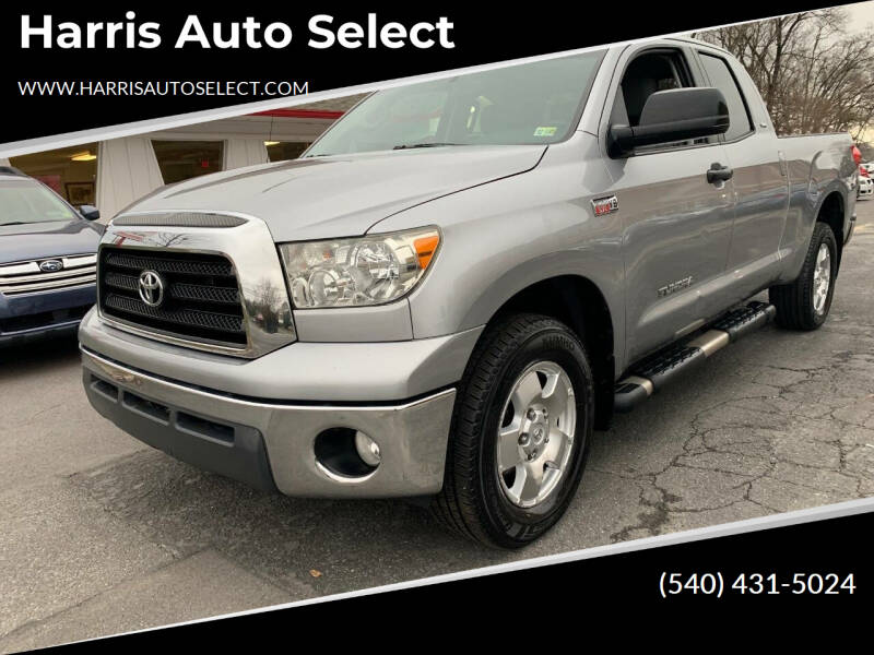 2007 Toyota Tundra for sale at Harris Auto Select in Winchester VA