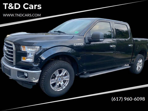 2015 Ford F-150 for sale at T&D Cars in Holbrook MA