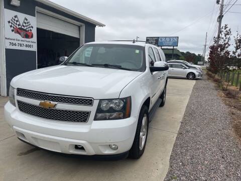 2012 Chevrolet Suburban for sale at NATIONAL CAR AND TRUCK SALES LLC - National Car and Truck Sales in Norwood NC