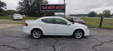 2012 Dodge Avenger for sale at T & G Auto Sales in Florence AL