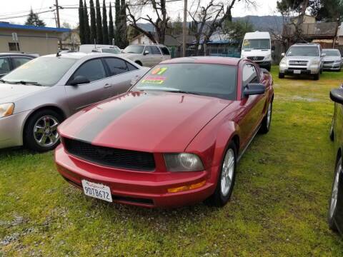 2007 Ford Mustang for sale at SAVALAN AUTO SALES in Gilroy CA