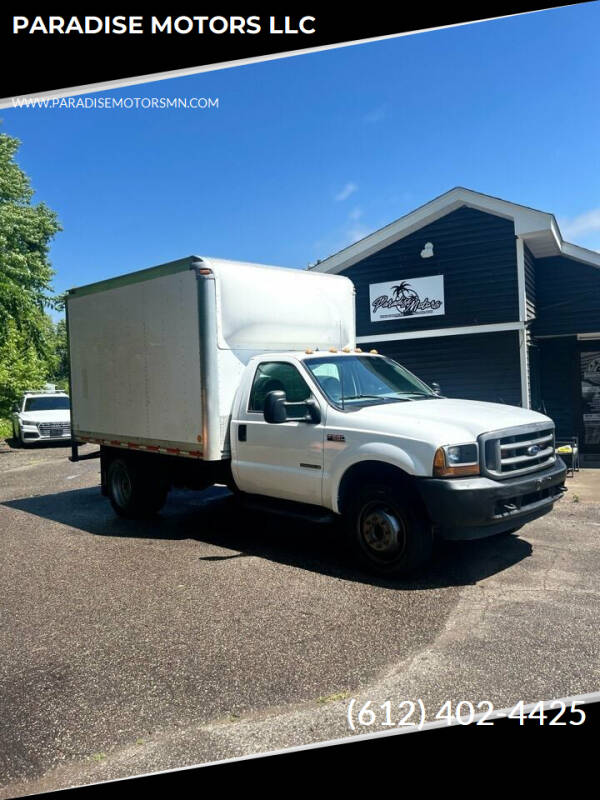 2001 Ford F-550 Super Duty for sale at PARADISE MOTORS LLC in Cambridge MN