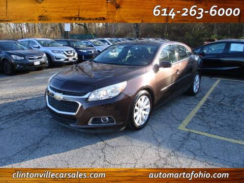 2015 Chevrolet Malibu for sale at Clintonville Car Sales in Columbus OH
