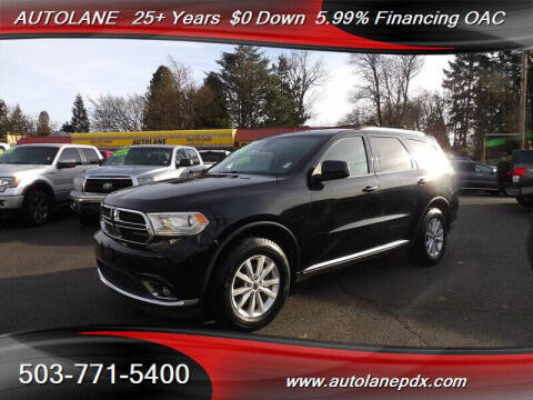 2019 Dodge Durango SXT Plus