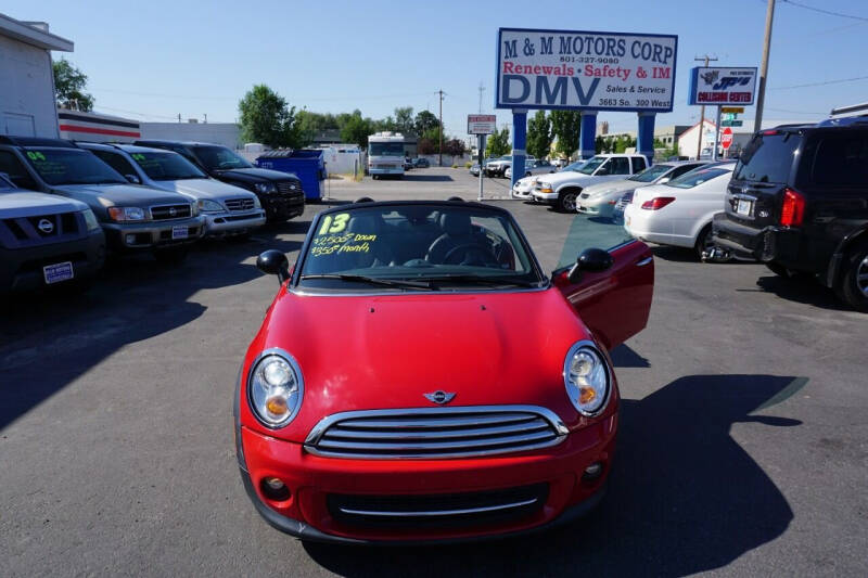 2013 MINI Roadster for sale at M&M Motors in Salt Lake City UT