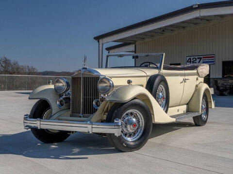 1933 Packard Super Eight Convertible Sedan