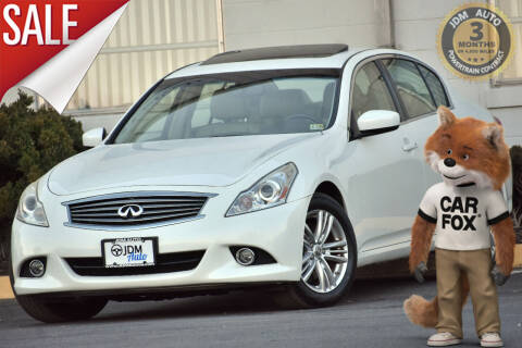 2012 Infiniti G37 Sedan for sale at JDM Auto in Fredericksburg VA