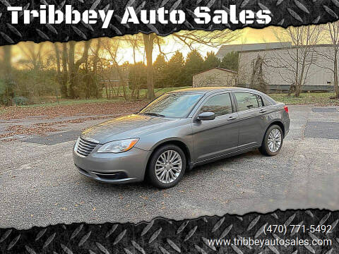 2013 Chrysler 200 for sale at Tribbey Auto Sales in Stockbridge GA