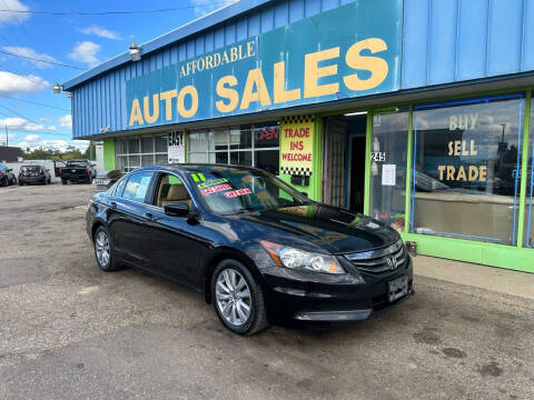 2011 Honda Accord for sale at Affordable Auto Sales of Michigan in Pontiac MI