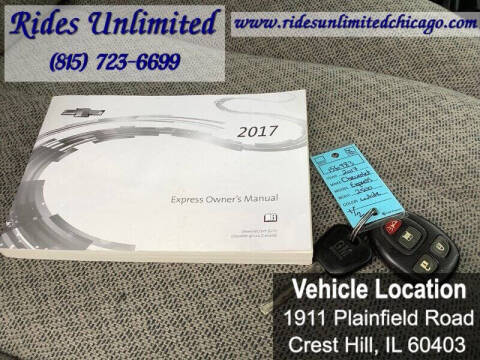 2017 Chevrolet Express 2500