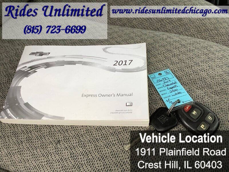 2017 Chevrolet Express 2500