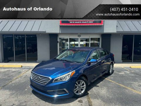 2016 Hyundai Sonata for sale at Autohaus of Orlando in Orlando FL