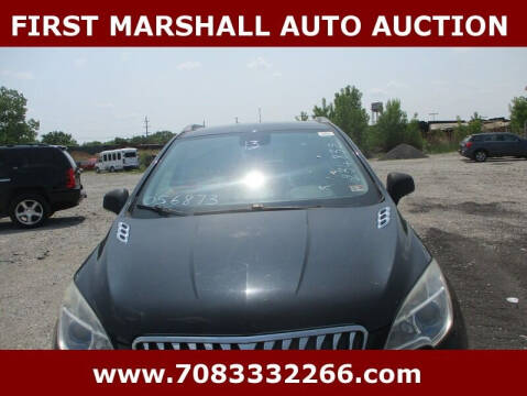 2013 Buick Encore for sale at First Marshall Auto Auction in Harvey IL