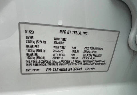 2023 Tesla Model Y Long Range