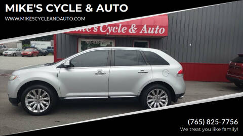 2011 Lincoln MKX for sale at MIKE'S CYCLE & AUTO in Connersville IN